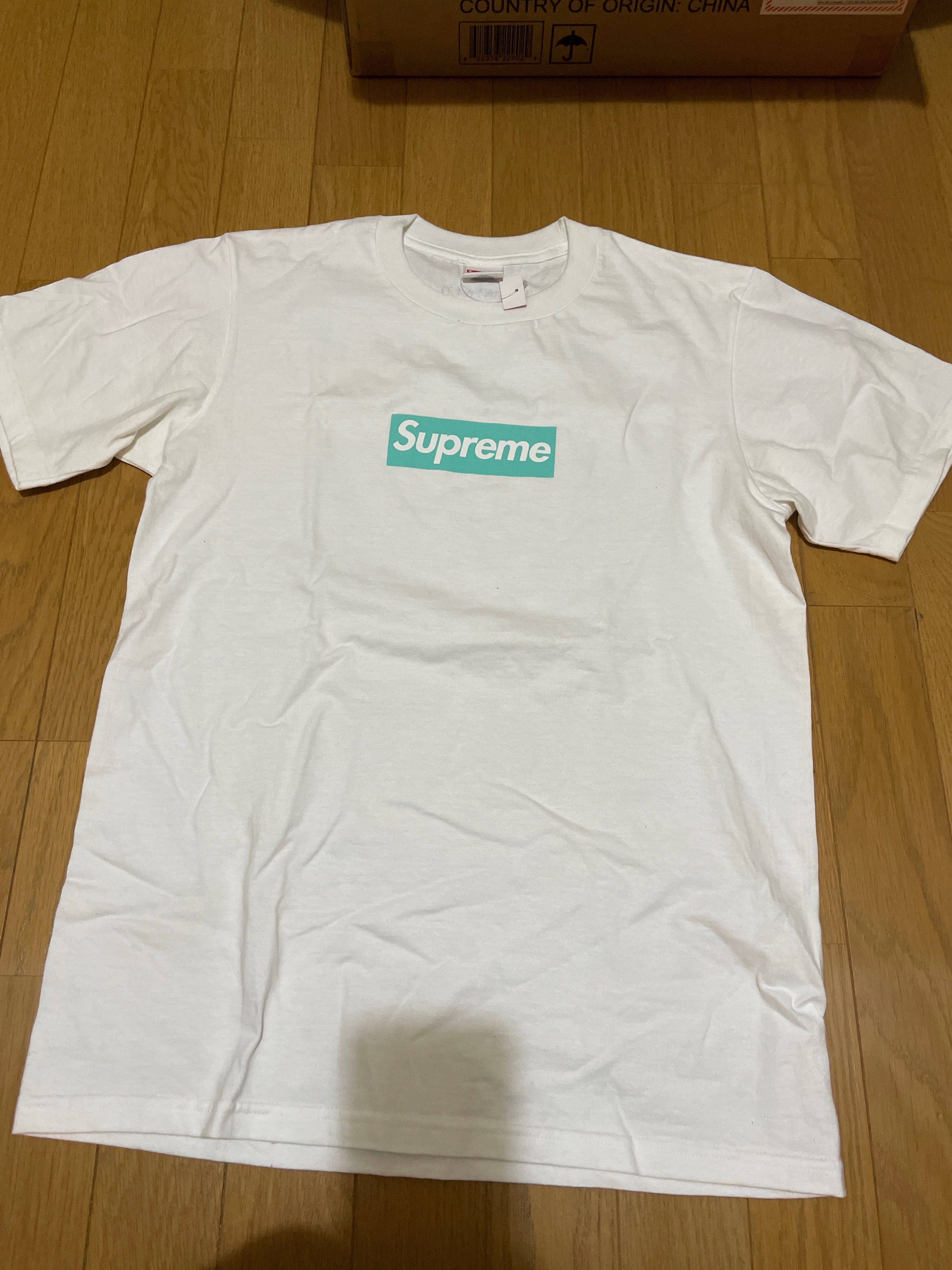 Supreme / Tiffany & Co. Box Logo Tee "White"