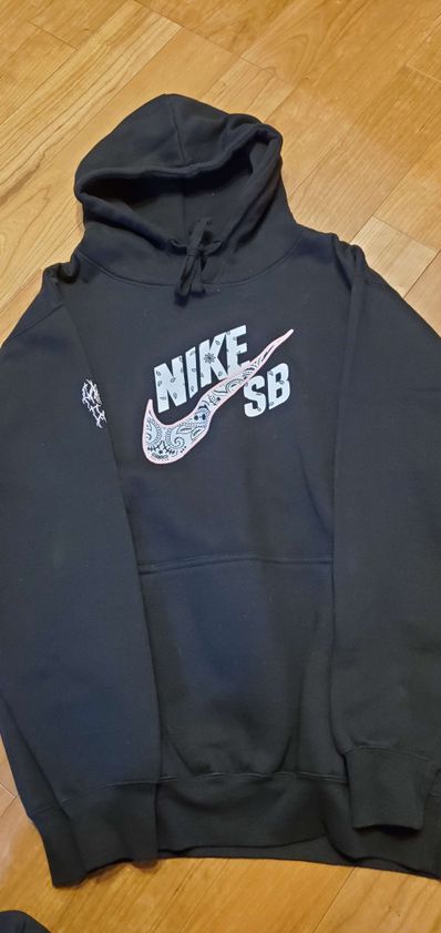 Nike x Travis Cactus Jack For SB Hoodie "Black"