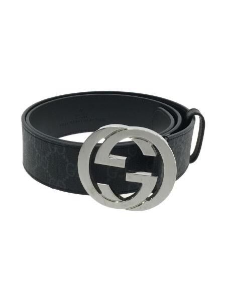 GUCCI Signature Leather Belt "Black"