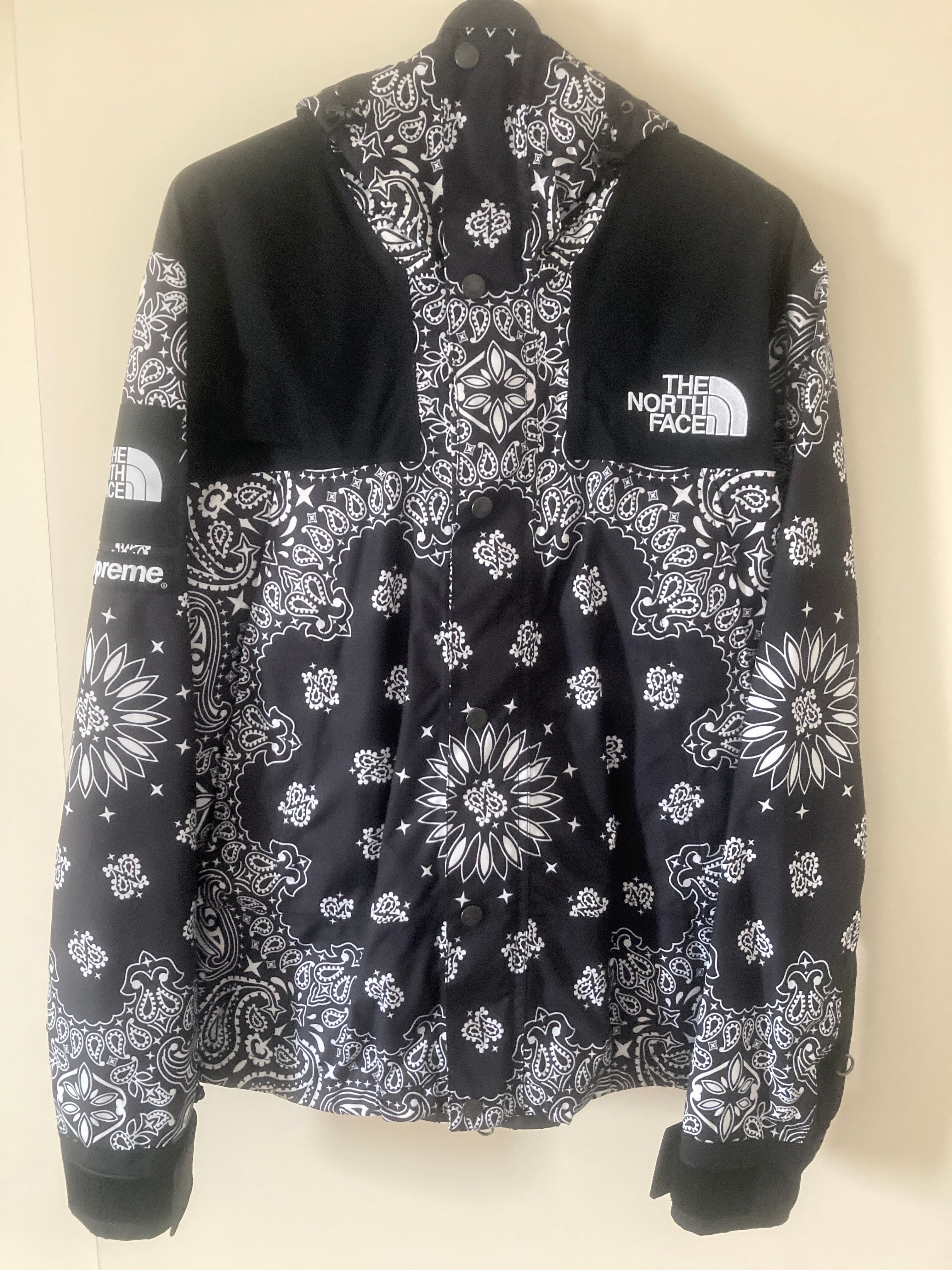 Supreme The North Face Bandana Mountain Parka "Black"