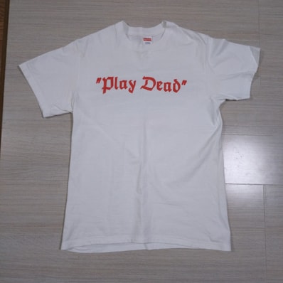 Supreme Play Dead Tee "White"