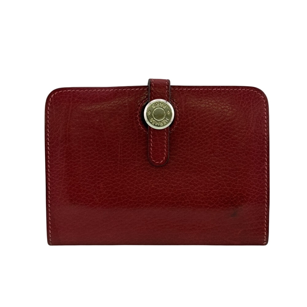 エルメス HERMES コインケース ドゴンコンパクト レッド
