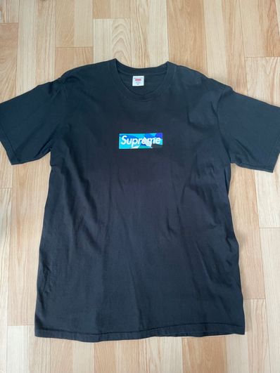 Supreme / Emilio Pucci® Box Logo Tee "Black/Blue"