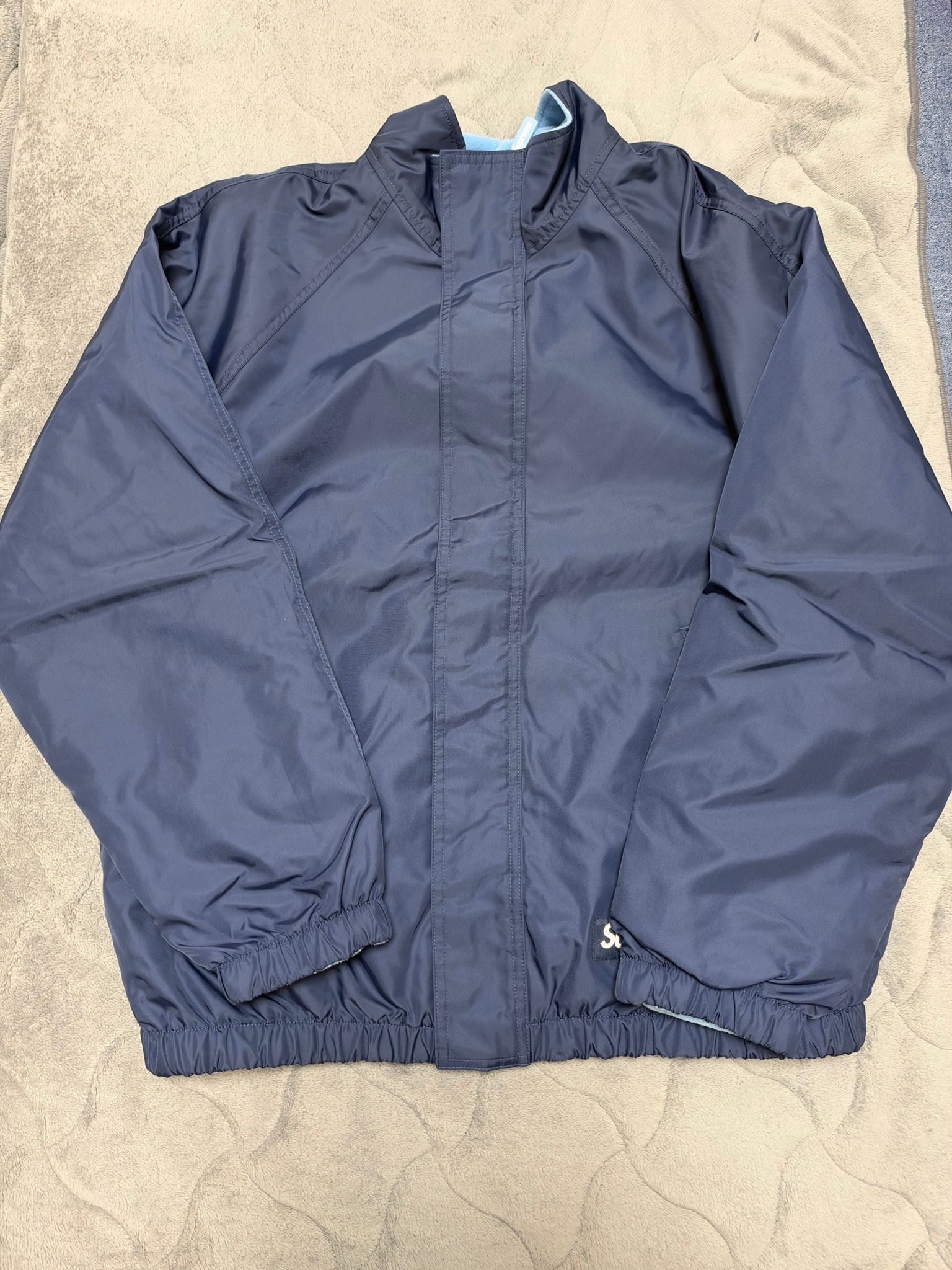 Supreme Polartec Reversible Track Jacket "Navy"