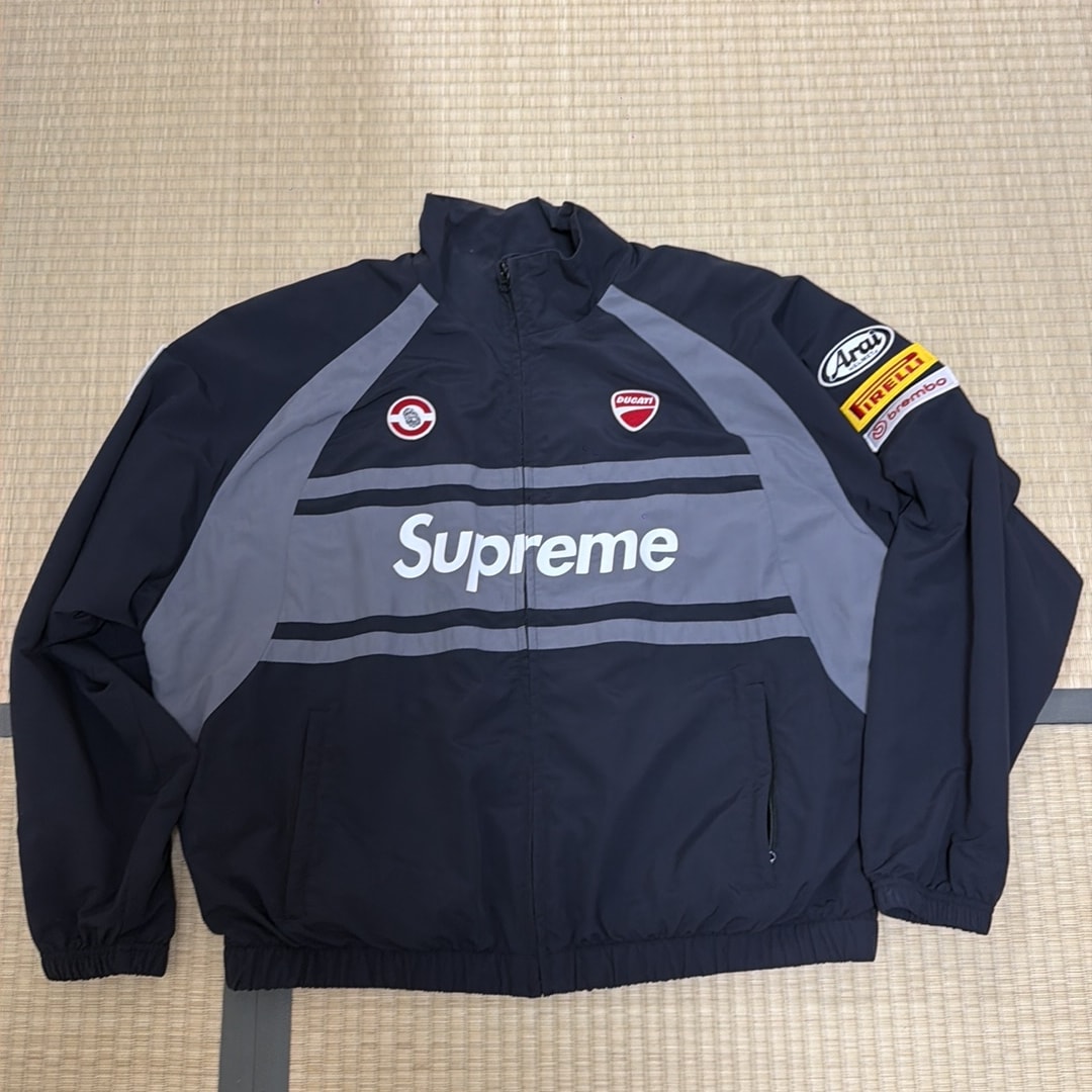 Supreme x Ducati Track Jacket "Black"