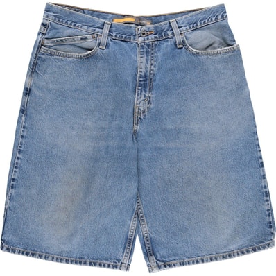 古着 00年代 リーバイス Levi's SILVER TAB シルバータブ LOW AND LOOSE デニムショーツ ハーフパンツ ジョーツ メンズw35相当/eaa478188