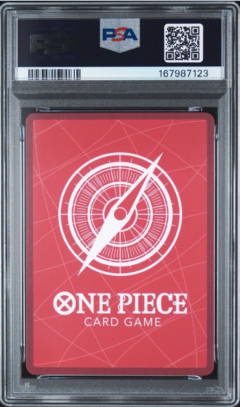 PSA 9 ワンピースカード ルフィ 一番くじ 購入特典 OP13-001 PSA9】モンキー・D・ルフィ L :開封済 [OP13-001](プロモーション