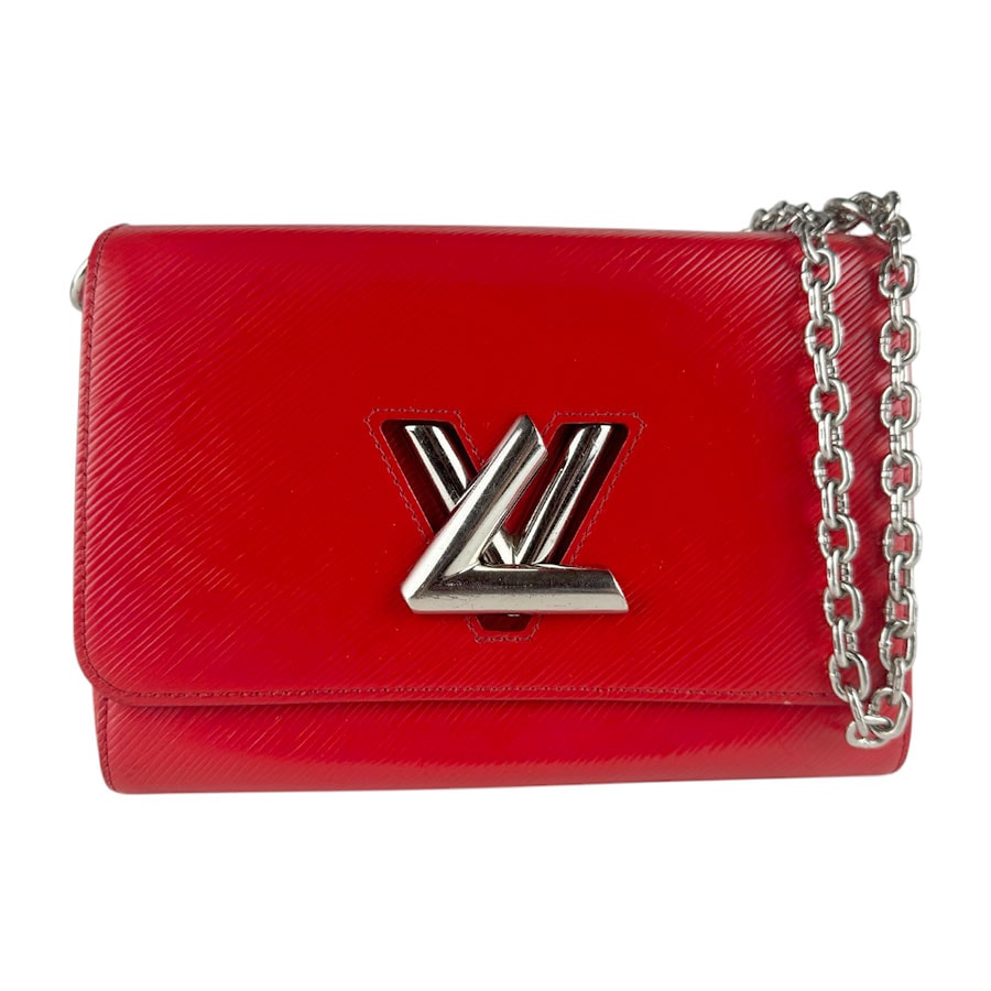 ルイ ヴィトン LOUIS VUITTON ショルダーバッグ エピ ツイストMM エピレザー コクリコ シルバー レディース M50523【中古】 z9244