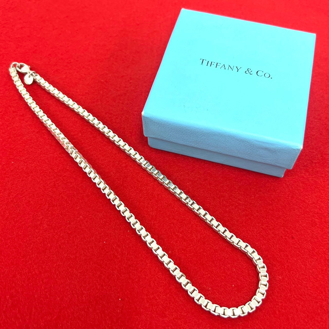 TIFFANY&Co. ティファニー ベネチアン ネックレス シルバー925 ネックレス シルバー
00001
