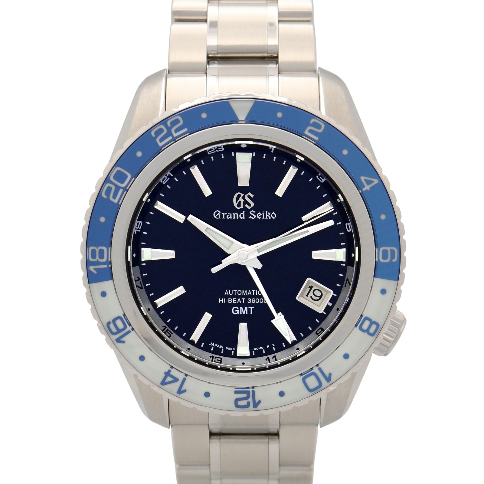 セイコー SEIKO グランドセイコー スポーツコレクション メカニカル ハイビート 腕時計 時計 ステンレススチール メンズ ブルー系 SBGJ237 【中古】
