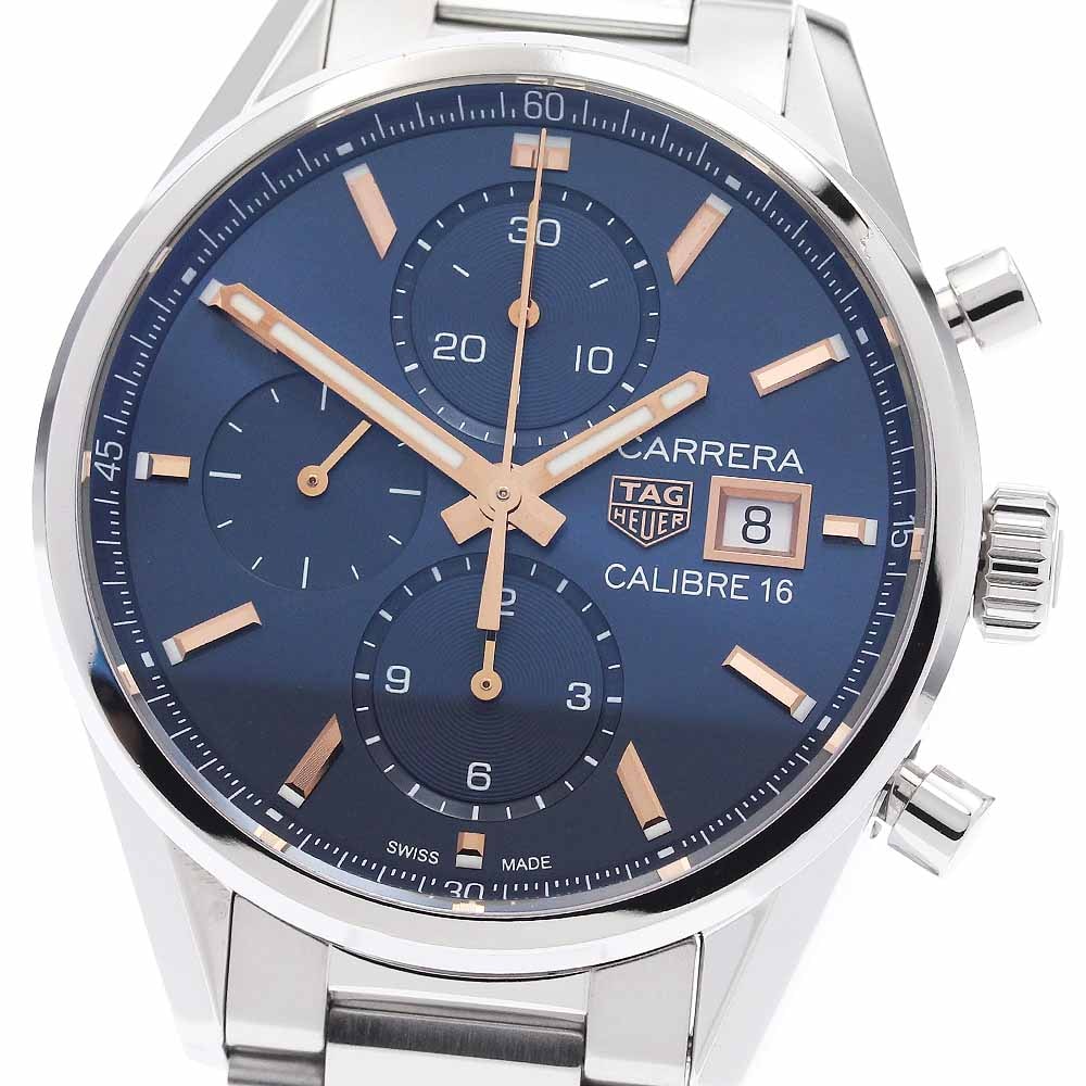 ☆良品 タグホイヤー カレラ CBK2115 メンズ 【中古】