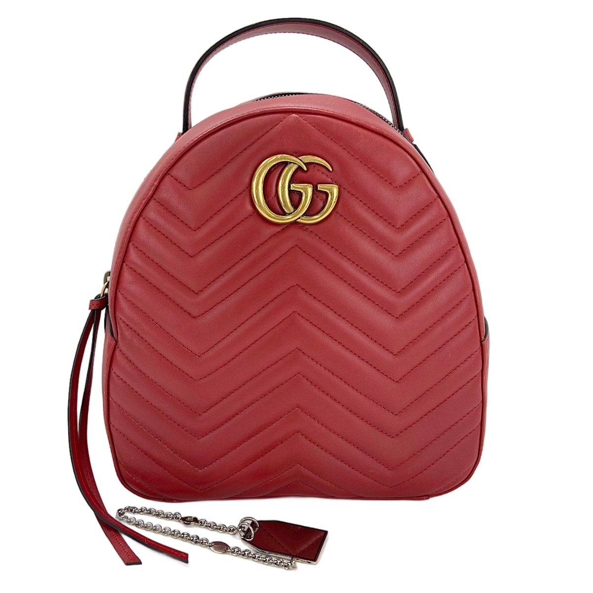 グッチ GUCCI GGマーモント キルティング リュック・デイパック【中古】