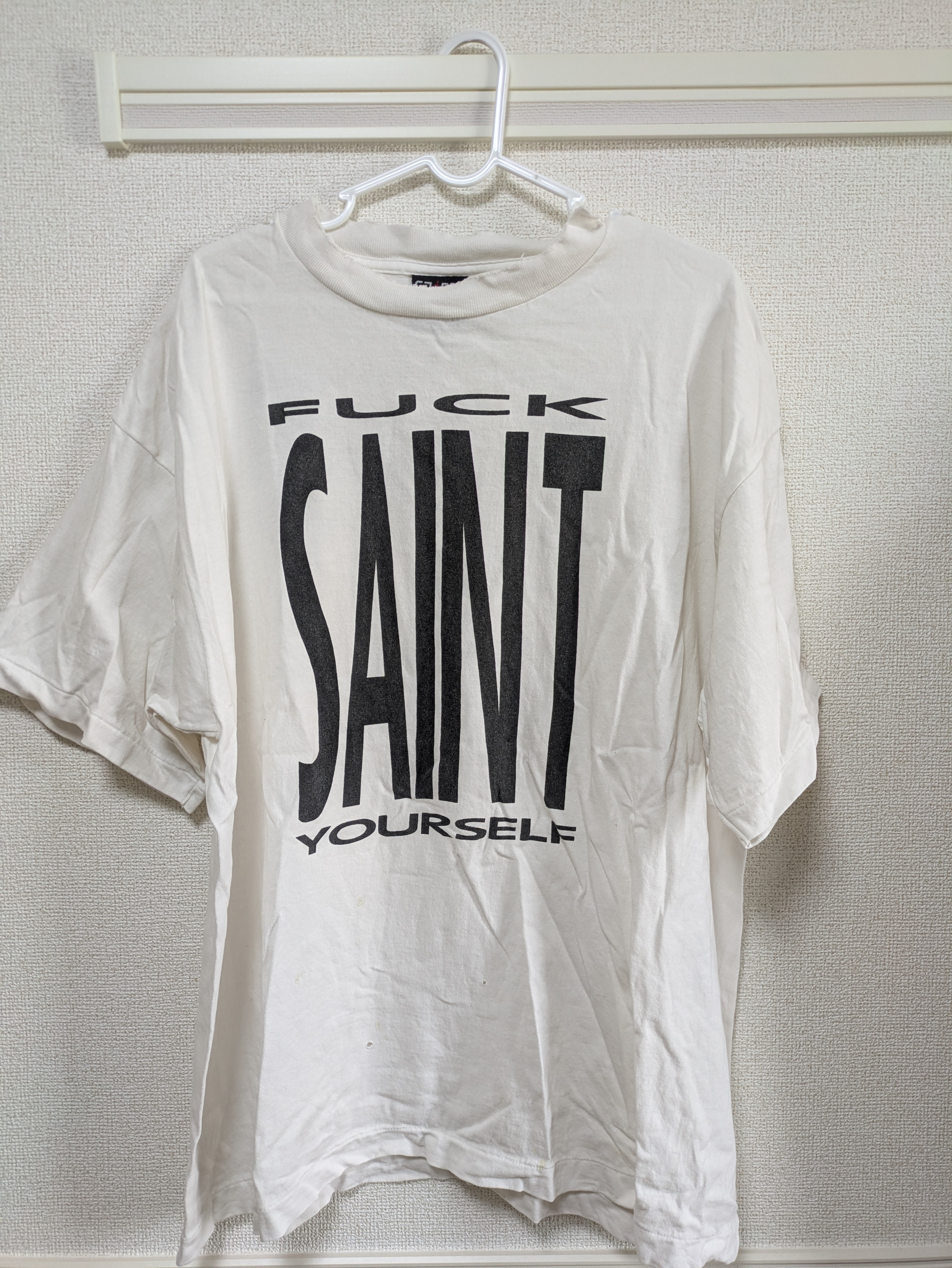 SAINT Mxxxxxx SS Tee_Saint Yourself "White"