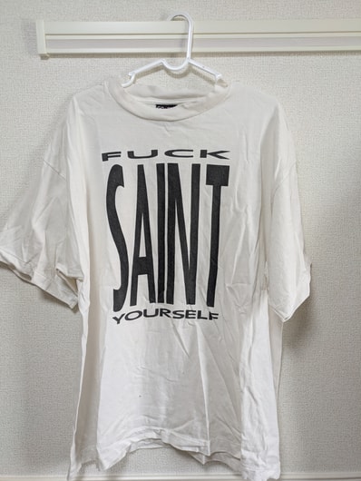 SAINT Mxxxxxx SS Tee_Saint Yourself "White"