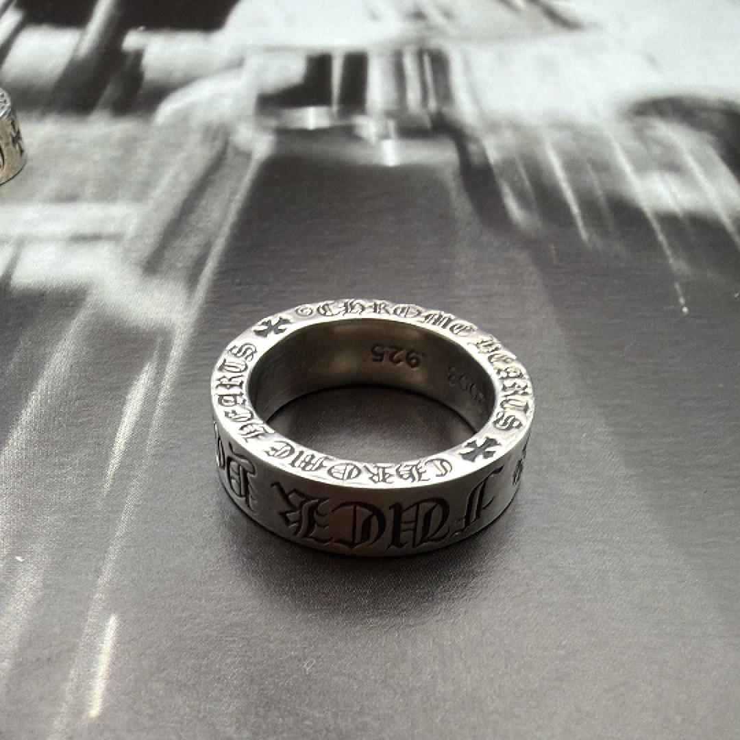 Chrome Hearts Spacer Ring 6mm Fuck You "Silver"