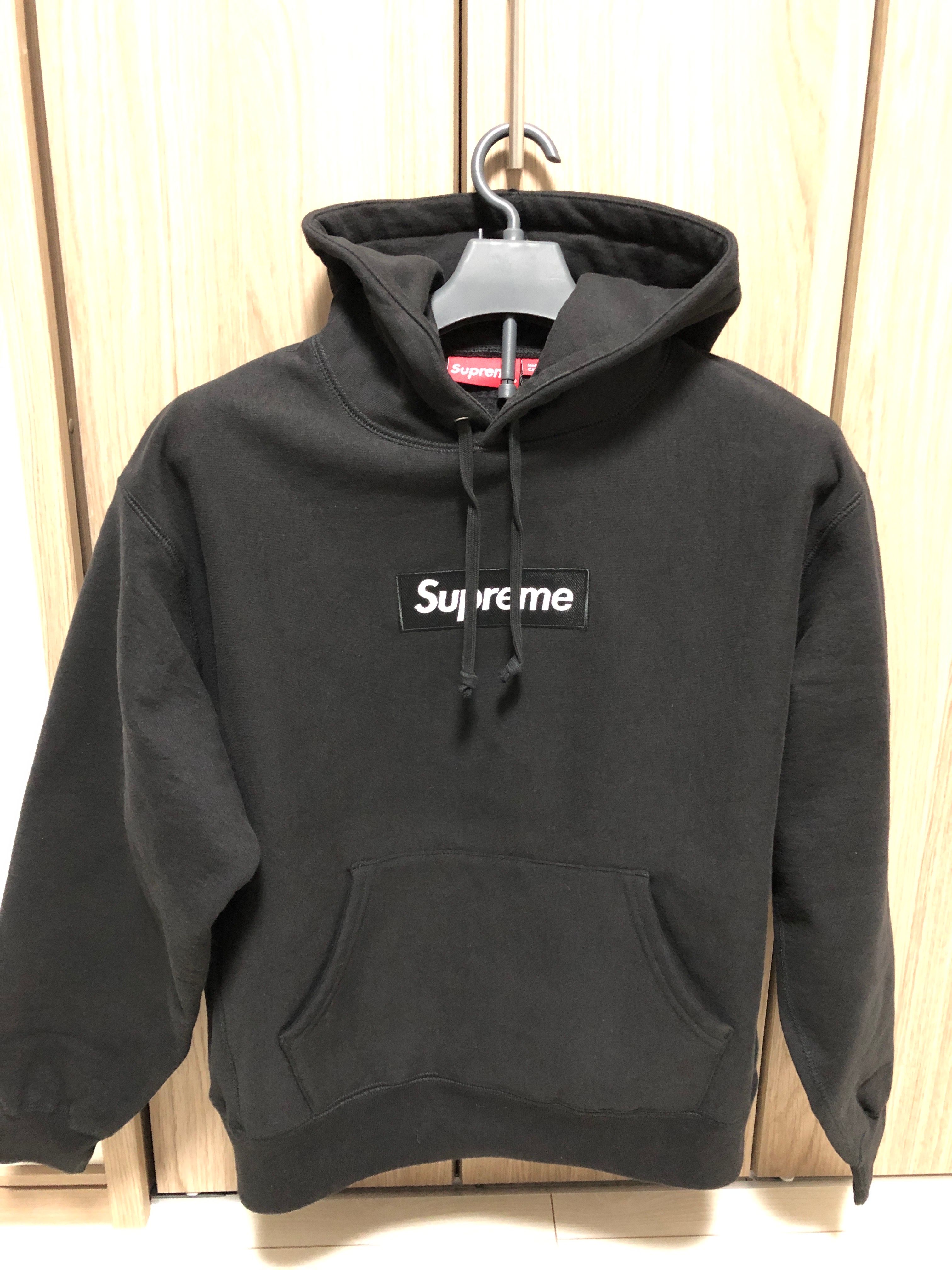 Supreme Box Logo Hooded Sweatshirt "Black" (23FW)