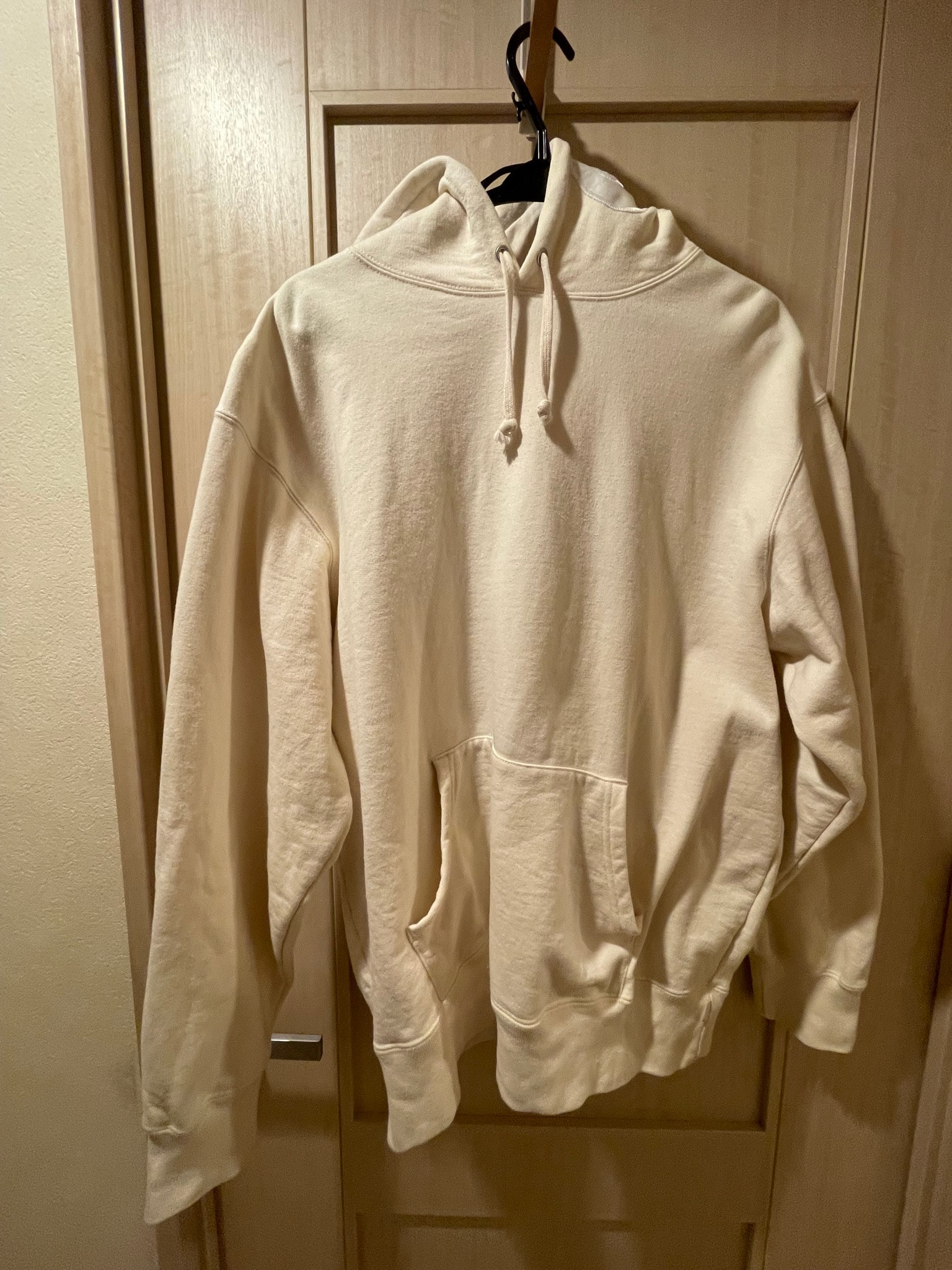 Supreme Contrast Hooded Sweatshirt "Natural"