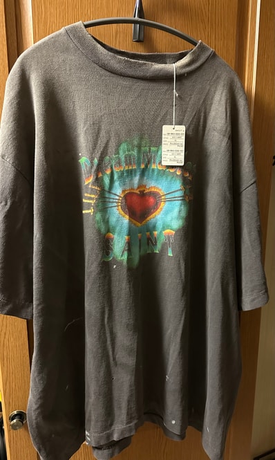 Saint Mxxxxxx SS T-Shirt Heart "Black"