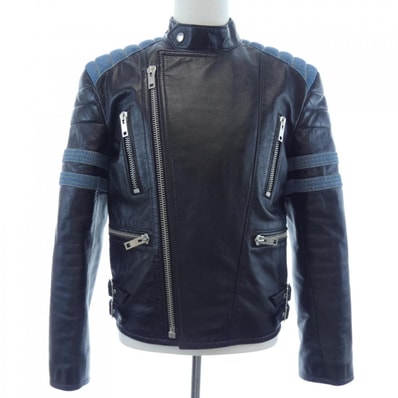 セリーヌ CELINE 29AHY047O レザーライダースジャケット