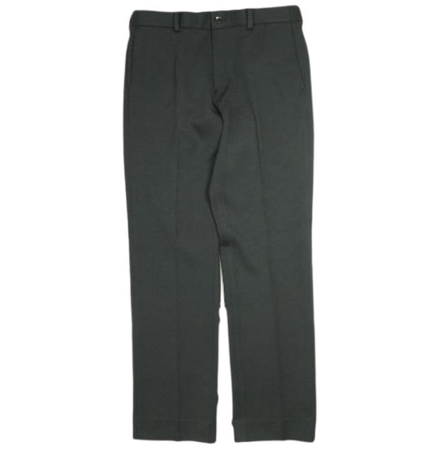 新品 N.HOOLYWOOD エヌハリウッド ミスターハリウッド コンパイルライン 25AW TAPERED TROUSERS ボンディング スリムテーパードスラックス 2252-PT21-001 peg 42(XL) BLACK パンツ 定価39,600円