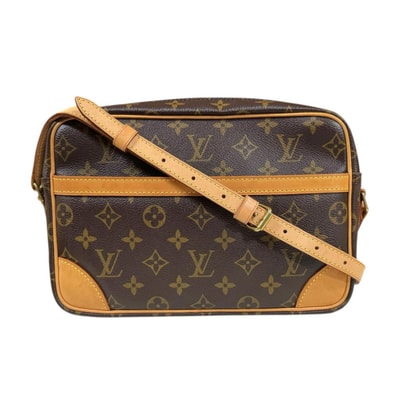 ルイヴィトン トロカデロ27 モノグラム ショルダーバッグ モノグラムキャンバス M51274 ブラウン レディース LOUIS VUITTON 中古