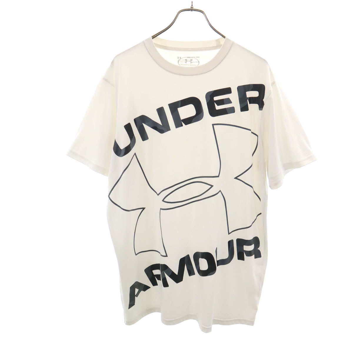 UNDER ARMOUR アンダーアーマー 半袖 Tシャツ XXL ホワイト ビッグサイズ