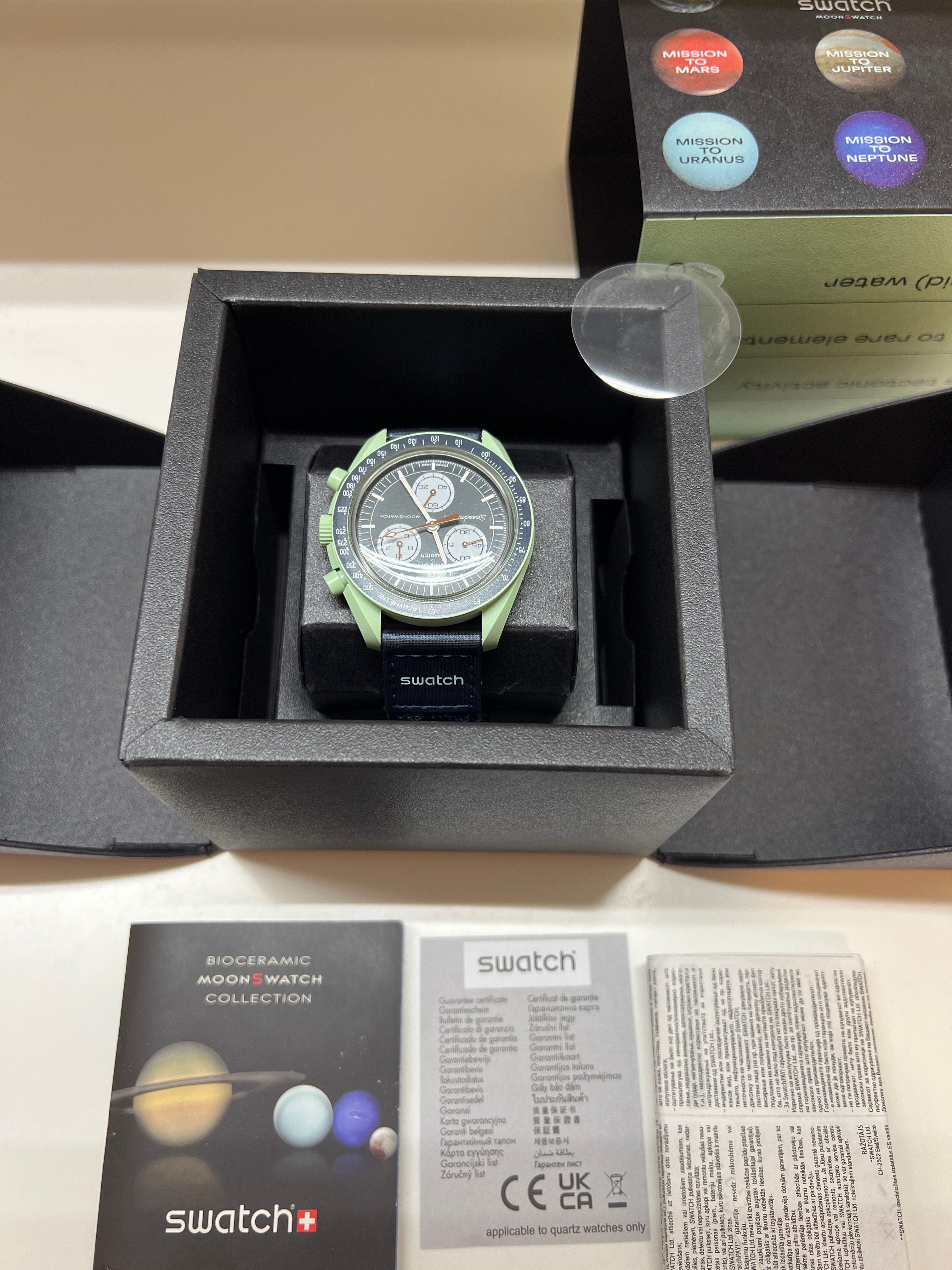 Swatch × Omega Mission on Earth