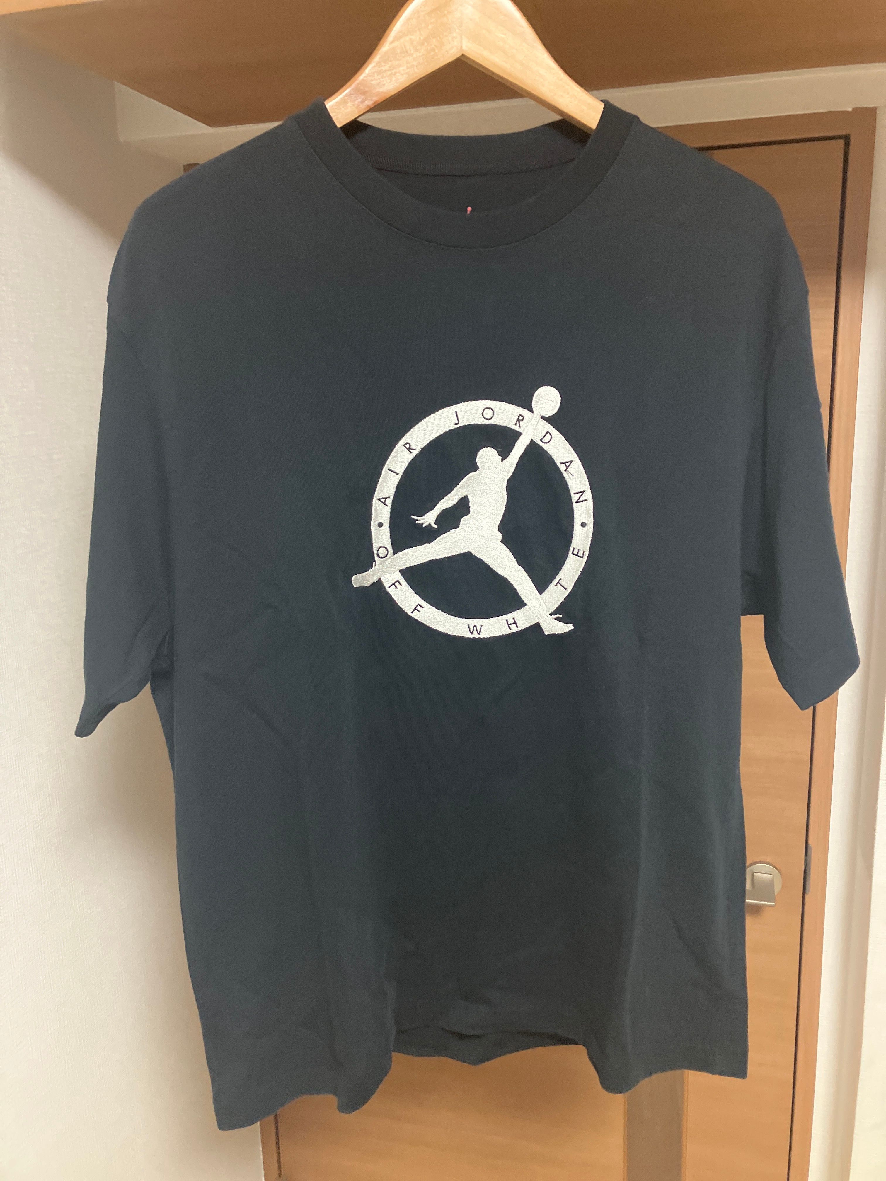 Air Jordan Off-WhiteTM️ Short Sleeve T-shrit "Black"