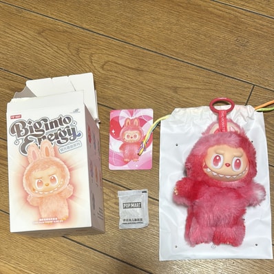 POP MART THE MONSTERS (LABUBU) Big into Energy Series Plush Pendant LOVE