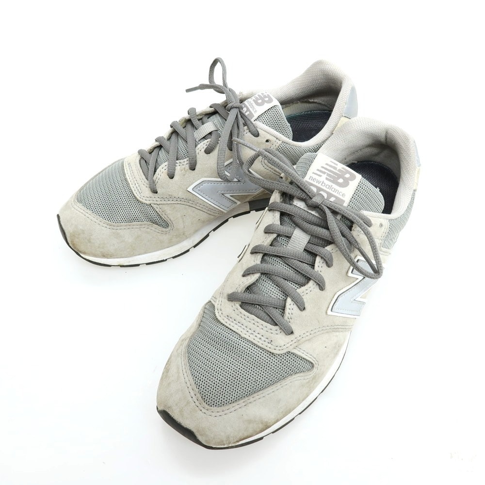 【中古】ニューバランス NEW BALANCE CM996GR2 スウェード スニーカー グレー【サイズ25.5】【メンズ】