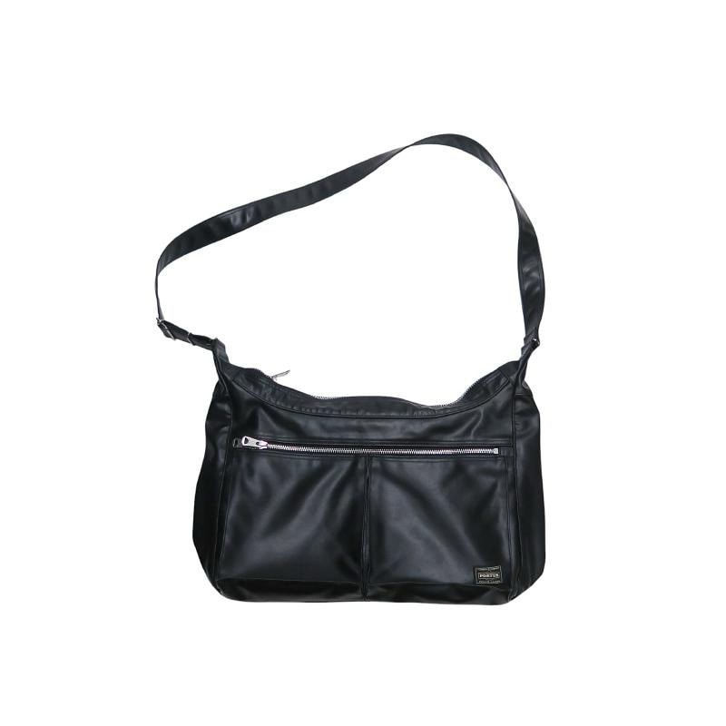 PORTER FREE STYLE Boat Shoulder Bag "Black"