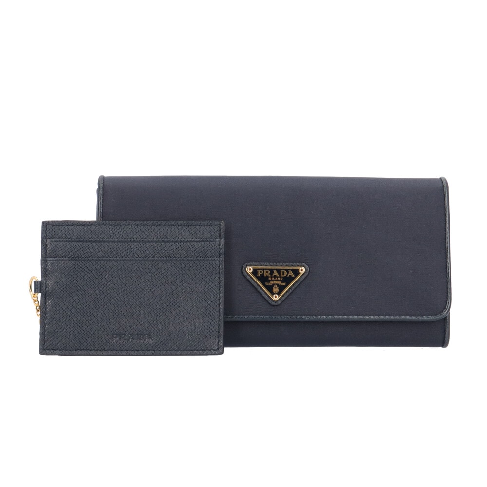 プラダ 長財布 ナイロン 1MH132 レディース PRADA  中古
