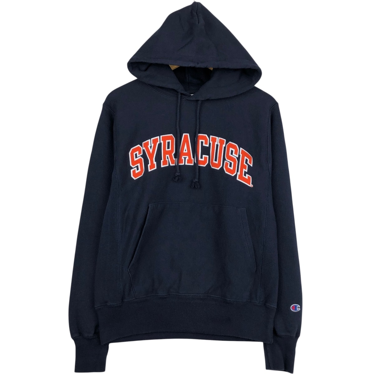 古着 チャンピオン Champion REVERSE WEAVE リバースウィーブ カレッジ スウェットプルオーバーパーカー メンズS相当/eaa635442