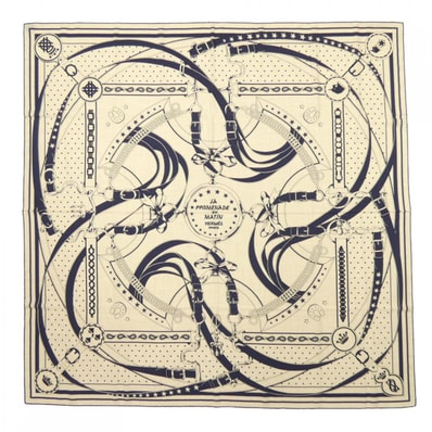 エルメス HERMES LA PROMENADE DU MATIN BANDANA H243986S カレジェアン140 ショール