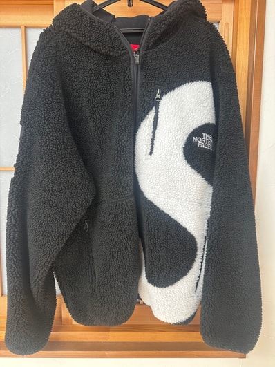 Supreme x The North Face S Logo Hooded Fleece Jacket "Black"