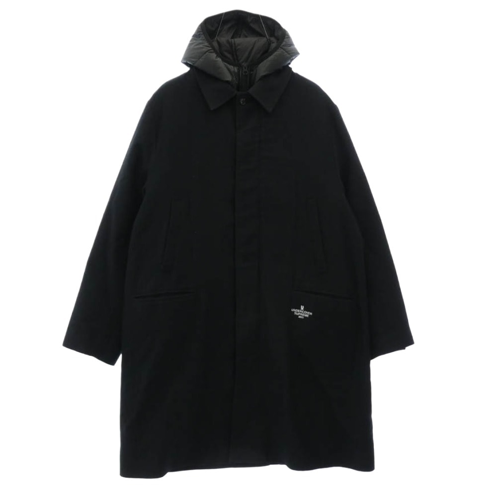 Supreme シュプリーム UNDERCOVER アンダーカバー 23SS Trench Puffer Jacket トレンチ パファー ジャケット ブラック系 S【美品】【中古】