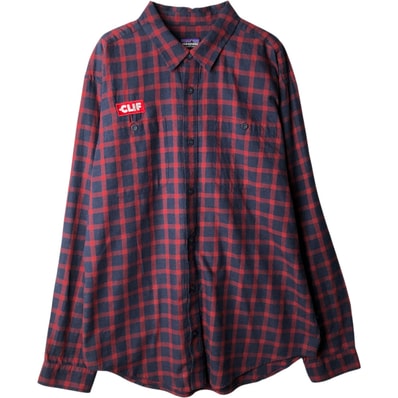 古着 パタゴニア Patagonia ORGANIC COTTON オーガニックコットン 53837FA17 長袖 フランネルチェックシャツ メンズL相当/eaa643348