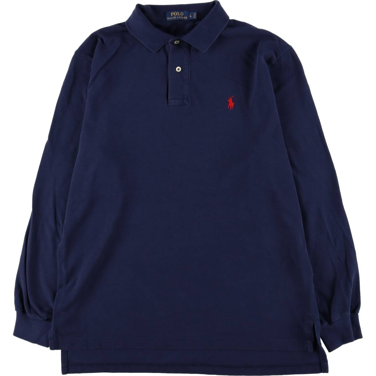 古着 ラルフローレン Ralph Lauren POLO RALPH LAUREN 長袖 ポロシャツ メンズL相当/eaa574499
