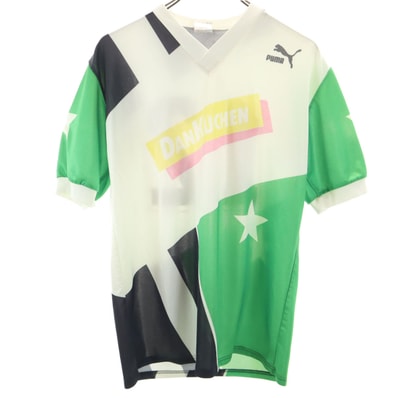 PUMA プーマ 80s 西ドイツ製 ヴィンテージ 半袖 ユニフォーム M ホワイト