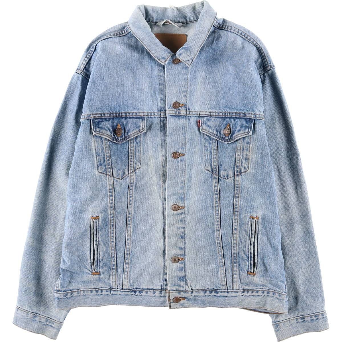 古着 90年代 リーバイス Levi's 70507-0389 デニムジャケット Gジャン USA製 メンズXL相当 ヴィンテージ/eaa599854