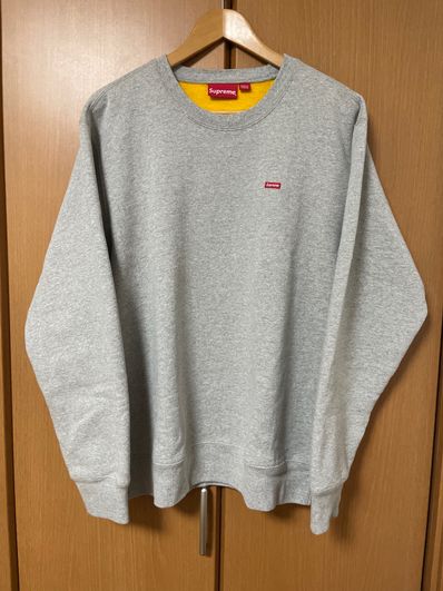 Supreme Small Box Crewneck "Heather Grey" (21SS)