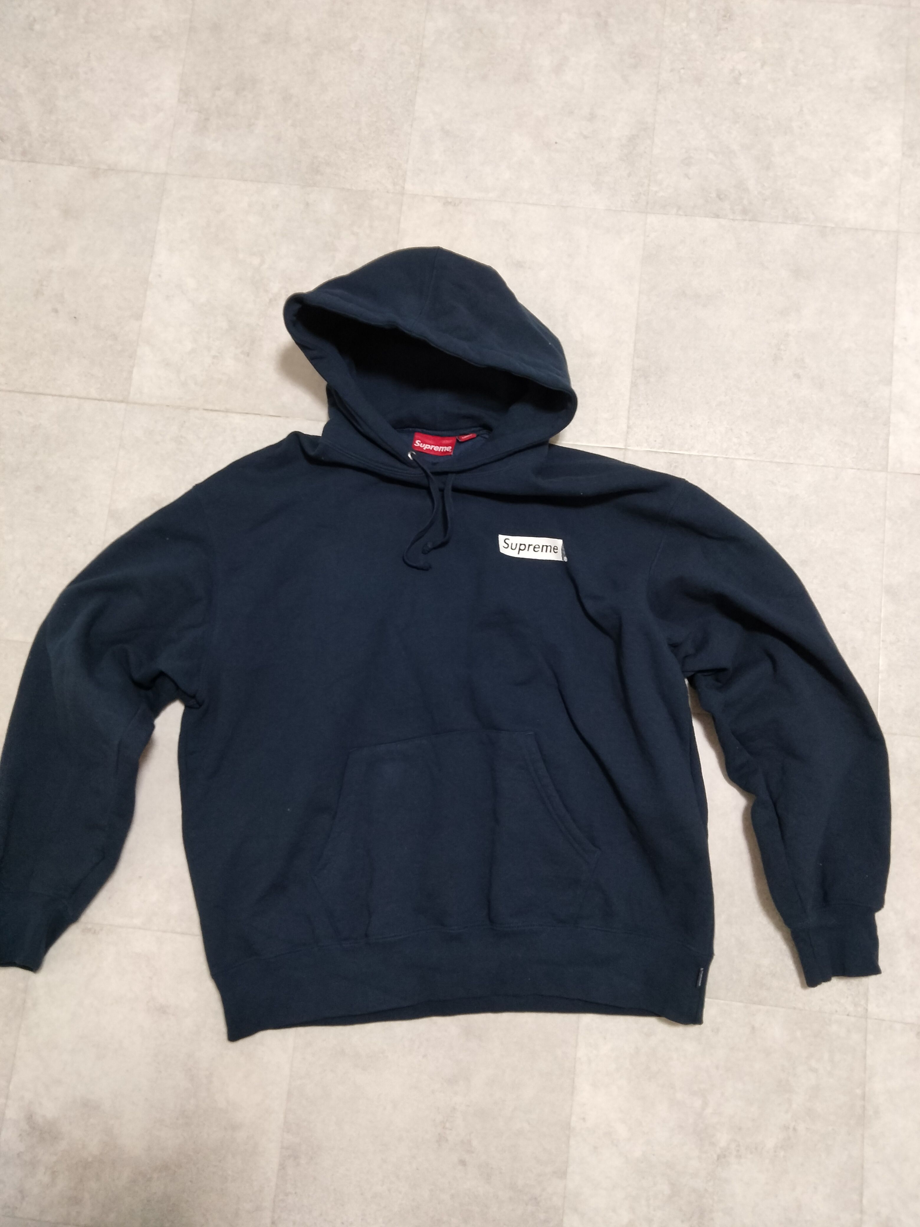 Supreme Catwoman Hooded Sweatshirt "Navy"