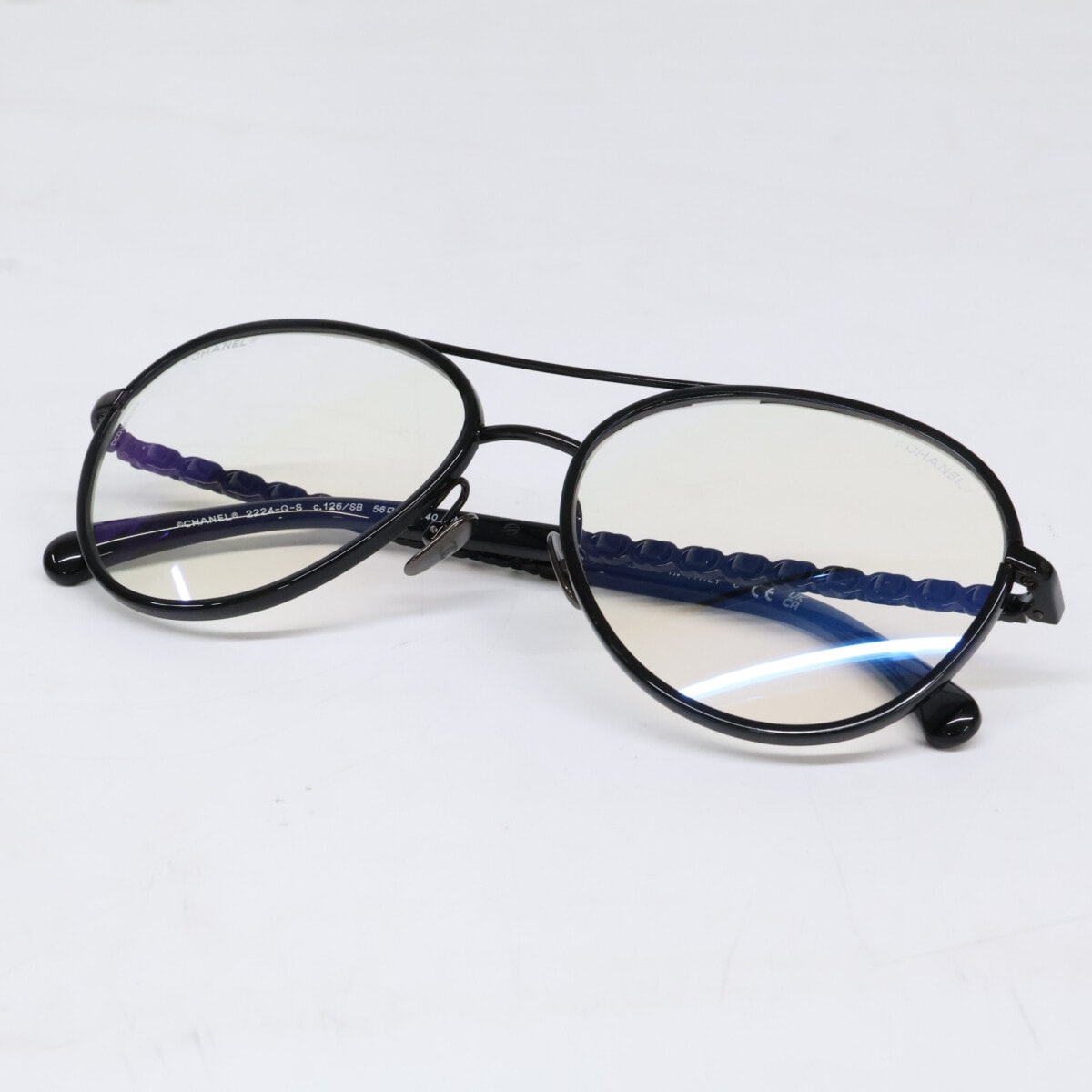 シャネル マトラッセ べっ甲 サングラス ”ブラウン” 01450 91235の新品