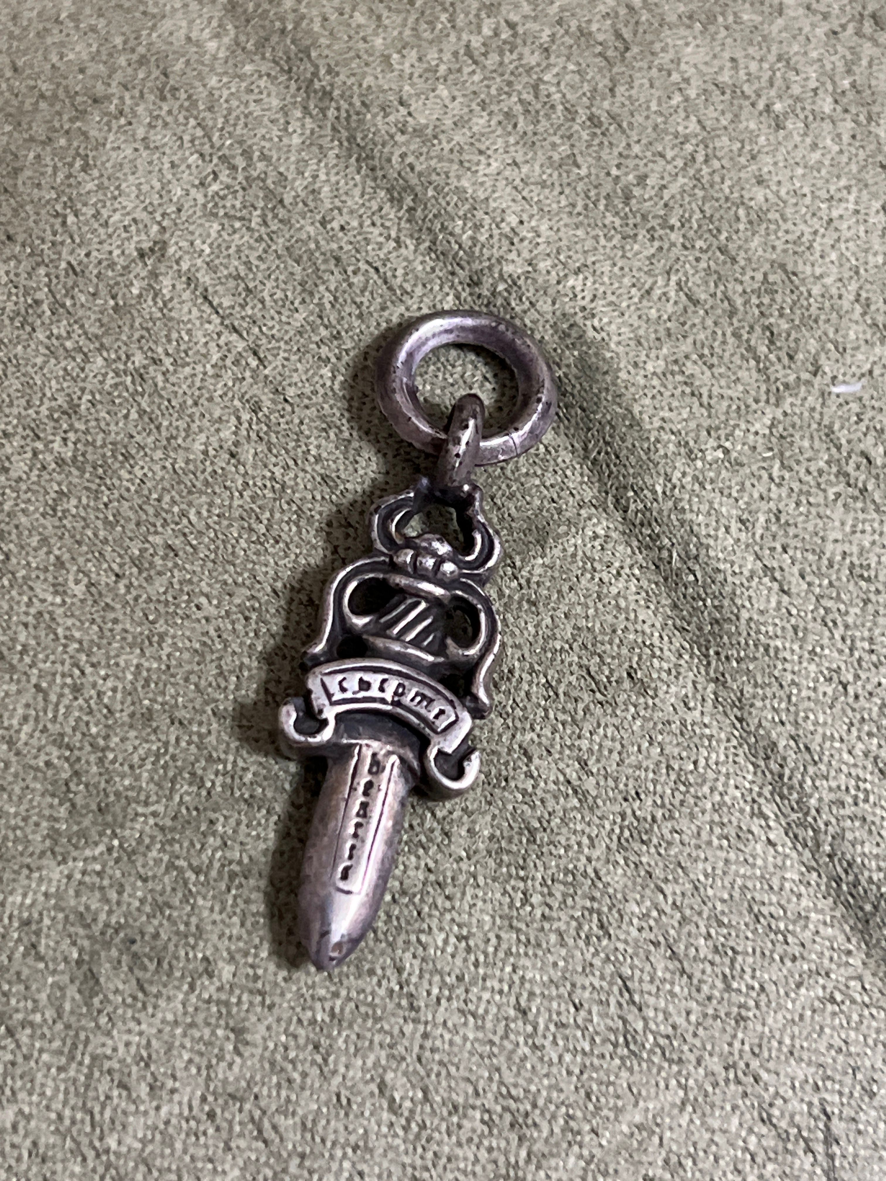 Chrome Hearts # 5 Dagger Charm "Silver"