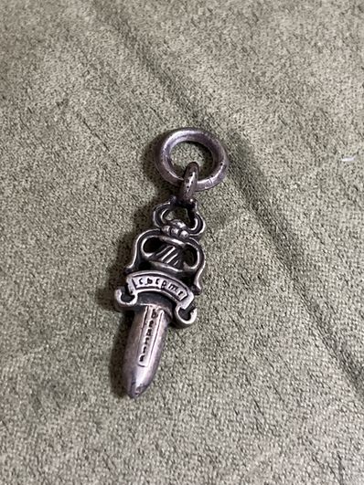 Chrome Hearts # 5 Dagger Charm "Silver"