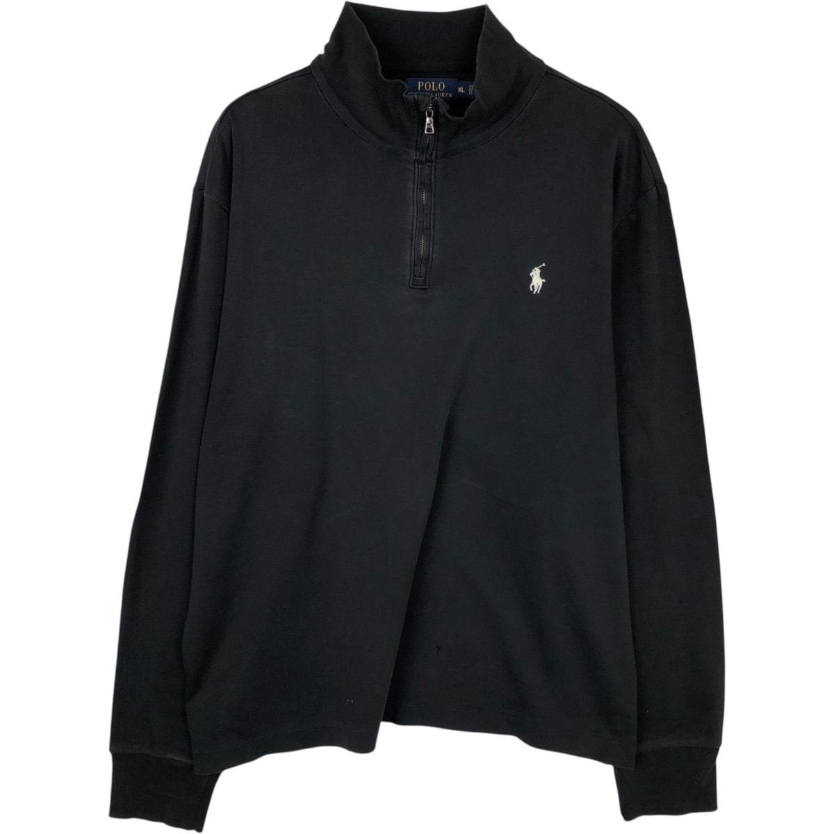 古着 ラルフローレン Ralph Lauren POLO RALPH LAUREN ハーフジップ ロングTシャツ ロンT メンズXL相当/eaa616488