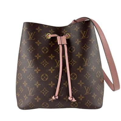 ルイ ヴィトン LOUIS VUITTON ショルダーバッグ モノグラム ネオノエ MM モノグラムキャンバス ブラウン/ピンク ゴールド レディース M44022【中古】 z9342