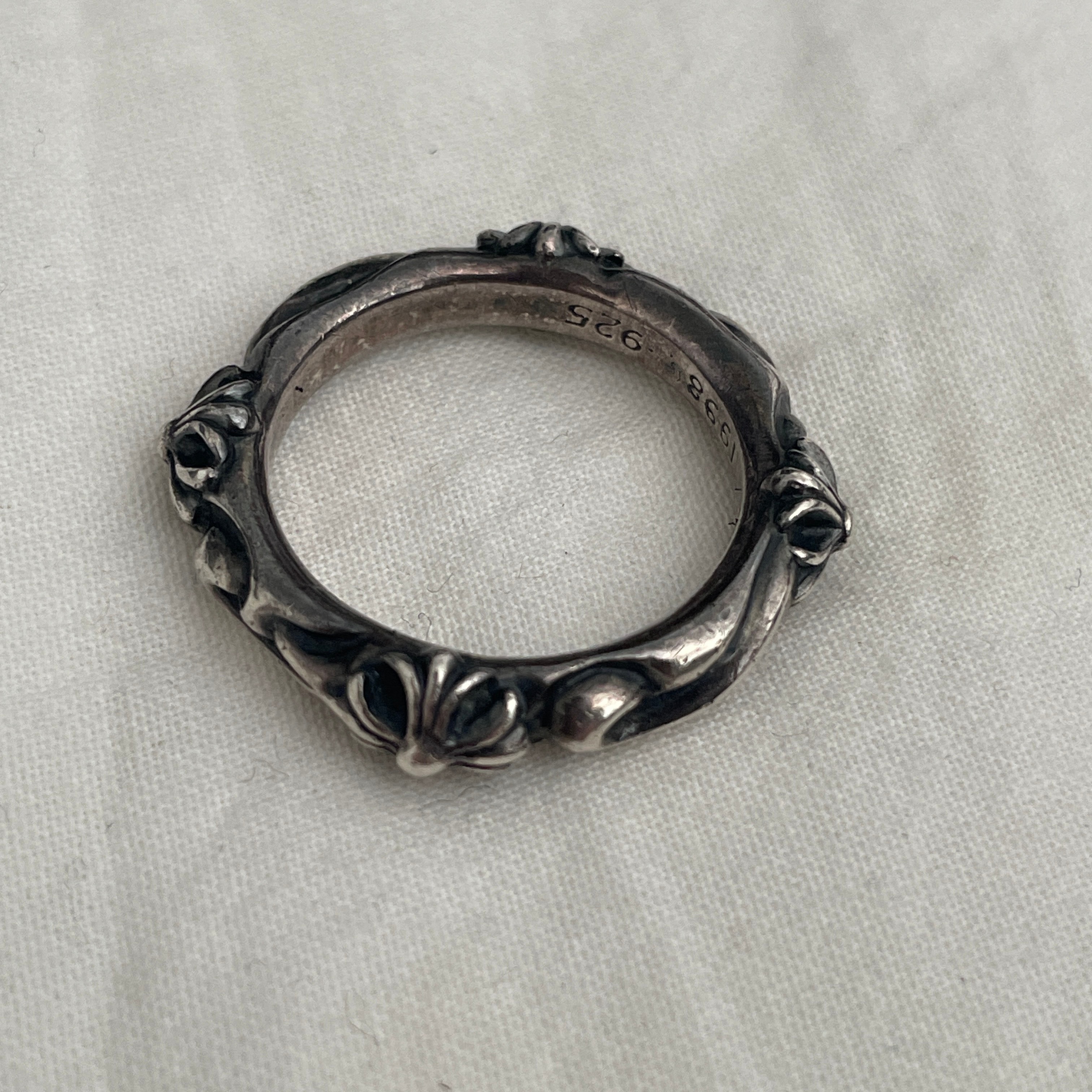 Chrome Hearts SBT Band Ring "Silver"