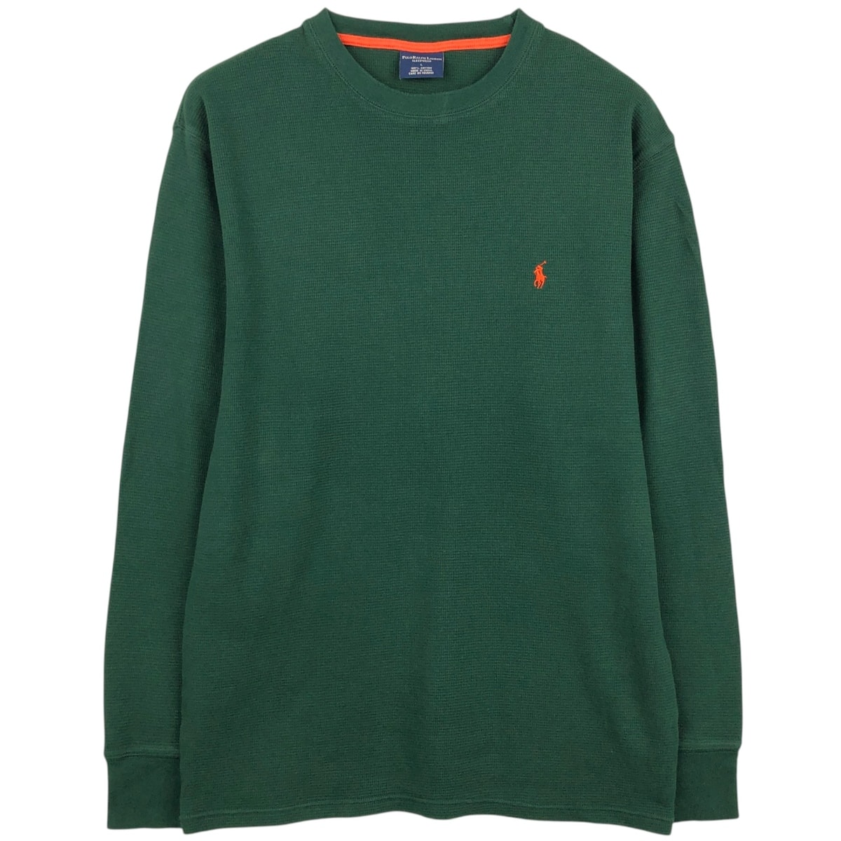 古着 ラルフローレン Ralph Lauren POLO RALPH LAUREN SLEEPWEAR サーマルロンT ワッフル メンズL相当/eaa654966
