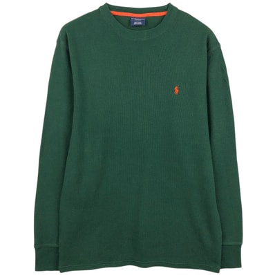 古着 ラルフローレン Ralph Lauren POLO RALPH LAUREN SLEEPWEAR サーマルロンT ワッフル メンズL相当/eaa654966